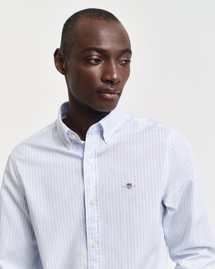 Gant Overhemd met lange mouwen SLIM POPLIN STRIPE SHIRT - Foto 2