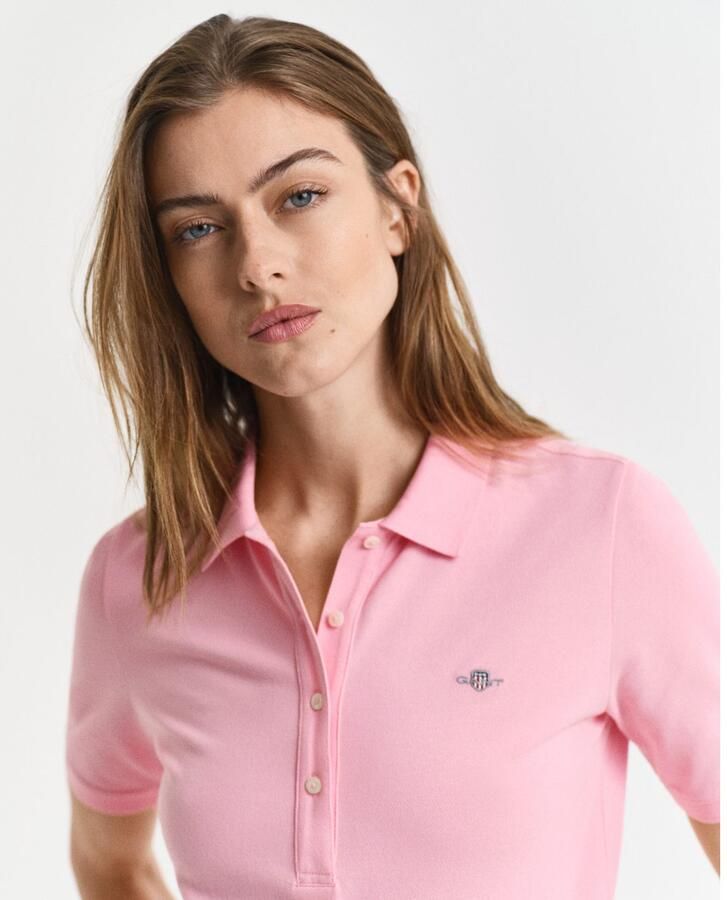Gant Regular fit overhemdblouse met labelstitching