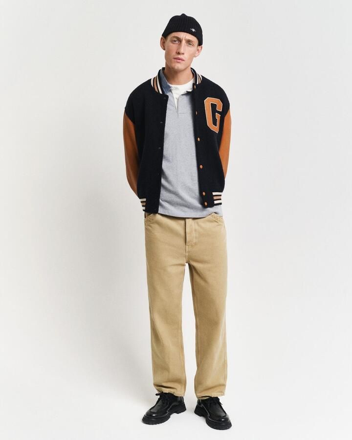 Gant Poloshirt met lange mouwen REG CHAMBRAY HEAVY RUGGER - Foto 3