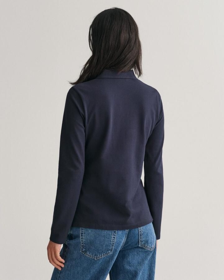 Gant Poloshirt met lange mouwen SLIM SHIELD LS PIQUE POLO - Foto 2