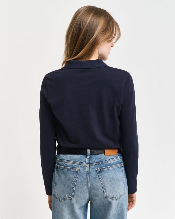 Gant Poloshirt met lange mouwen SLIM SHIELD LS PIQUE POLO - Foto 7