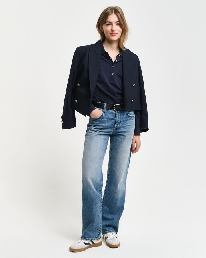 Gant Poloshirt met lange mouwen SLIM SHIELD LS PIQUE POLO - Foto 8