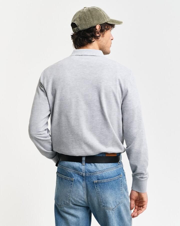 Gant Polo Shirt Lange Mouw Regular Shield piqué poloshirt met lange mouwen - Foto 7