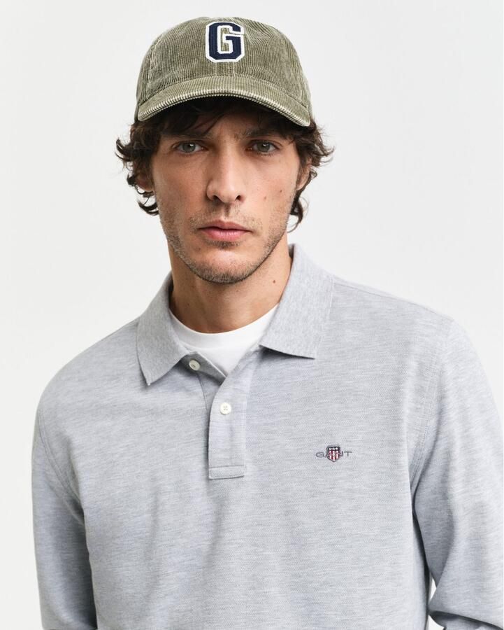 Gant Polo Shirt Lange Mouw Regular Shield piqué poloshirt met lange mouwen - Foto 3