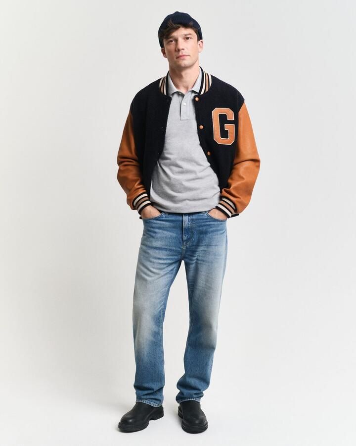 Gant Polo Shirt Lange Mouw Regular Shield piqué poloshirt met lange mouwen - Foto 9