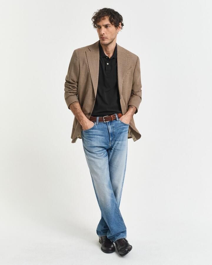 Gant Polo Shirt Lange Mouw Regular Shield piqué poloshirt met lange mouwen - Foto 12