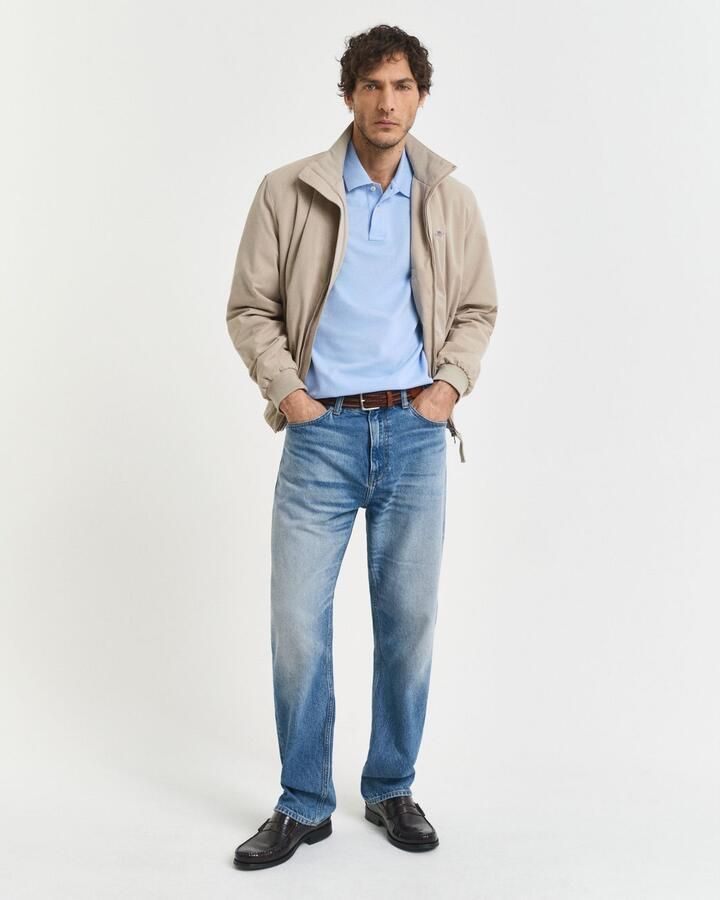 Gant Poloshirt REG SHIELD SS PIQUE POLO met logo en platte breikraag 100% katoen pique - Foto 7