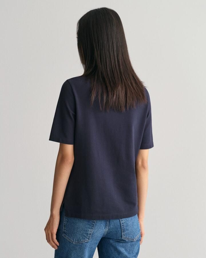 Gant Poloshirt SLIM SHIELD KA PIQUE POLO met geborduurd grafisch logo op de borst - Foto 3