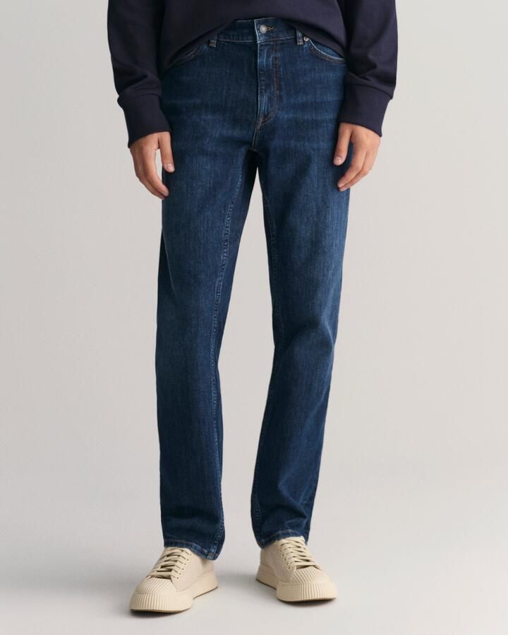 Gant Regular fit jeans met 5-pocketmodel - Foto 5