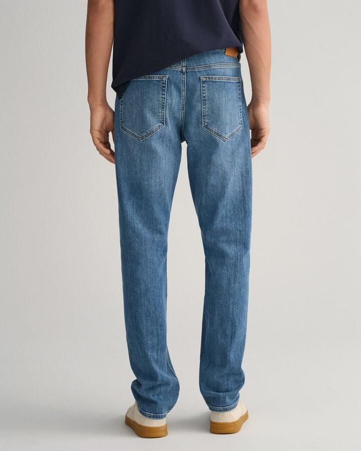 Gant Regular fit jeans met 5-pocketmodel - Foto 8
