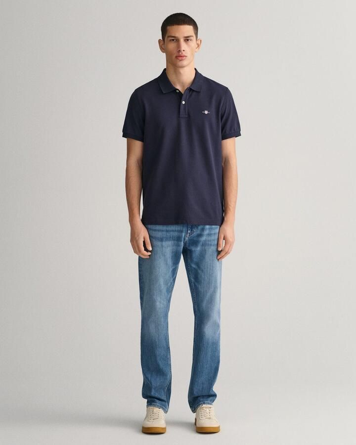 Gant Regular fit jeans met 5-pocketmodel - Foto 9