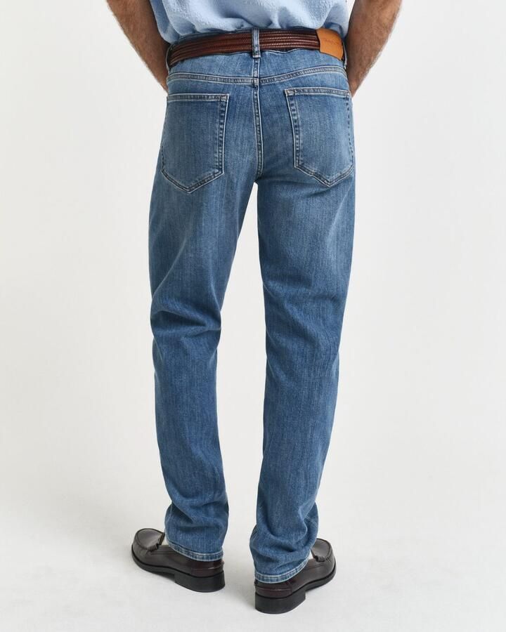 Gant Regular fit jeans met 5-pocketmodel - Foto 11