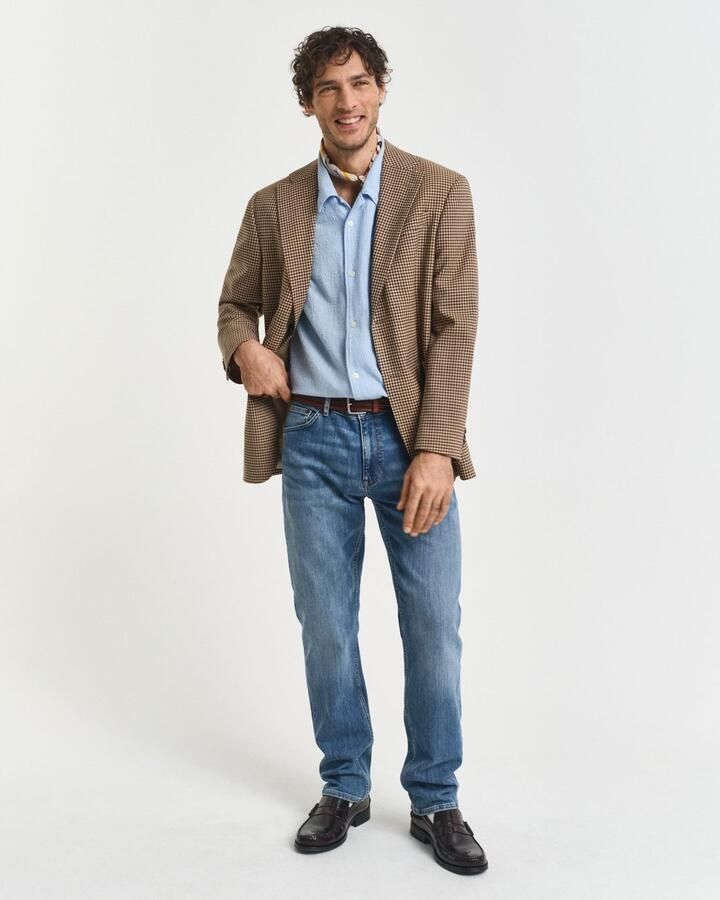 Gant Regular fit jeans met 5-pocketmodel - Foto 10