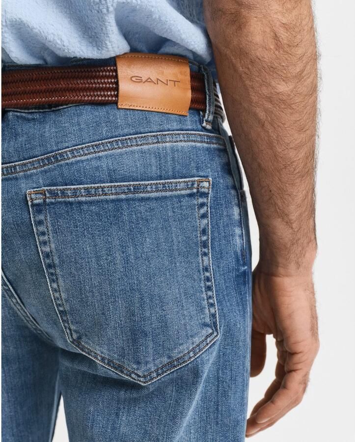 Gant Regular fit jeans met 5-pocketmodel