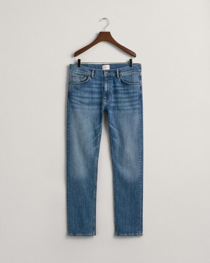Gant Regular fit jeans met 5-pocketmodel - Foto 5