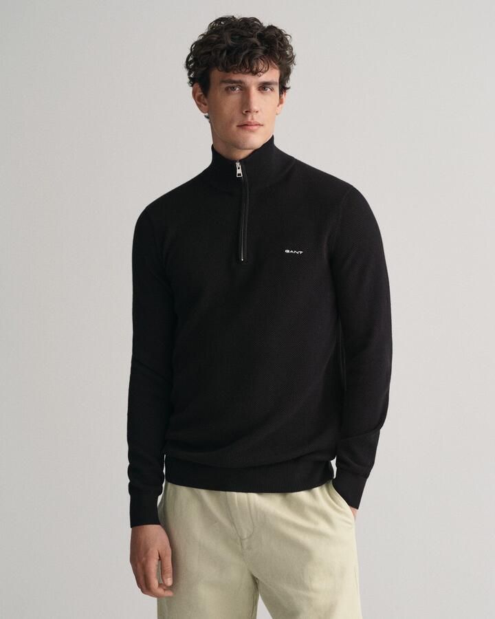 Gant Schipperstrui COTTON PIQUE HALF ZIP - Foto 11