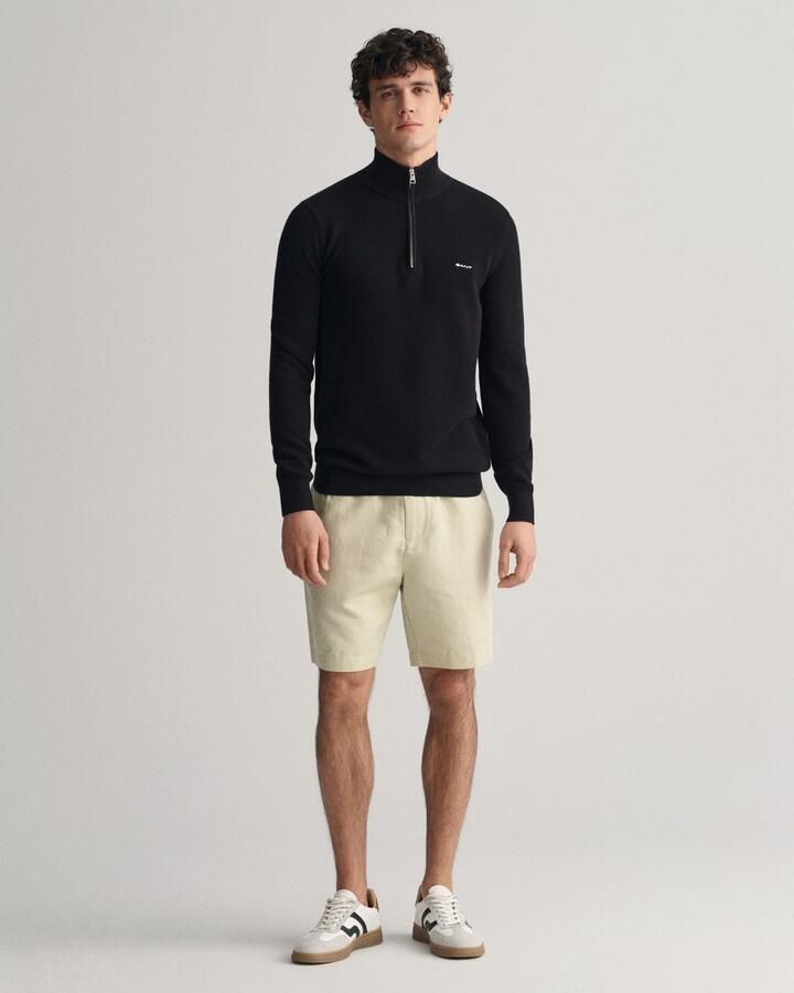 Gant Schipperstrui COTTON PIQUE HALF ZIP - Foto 6