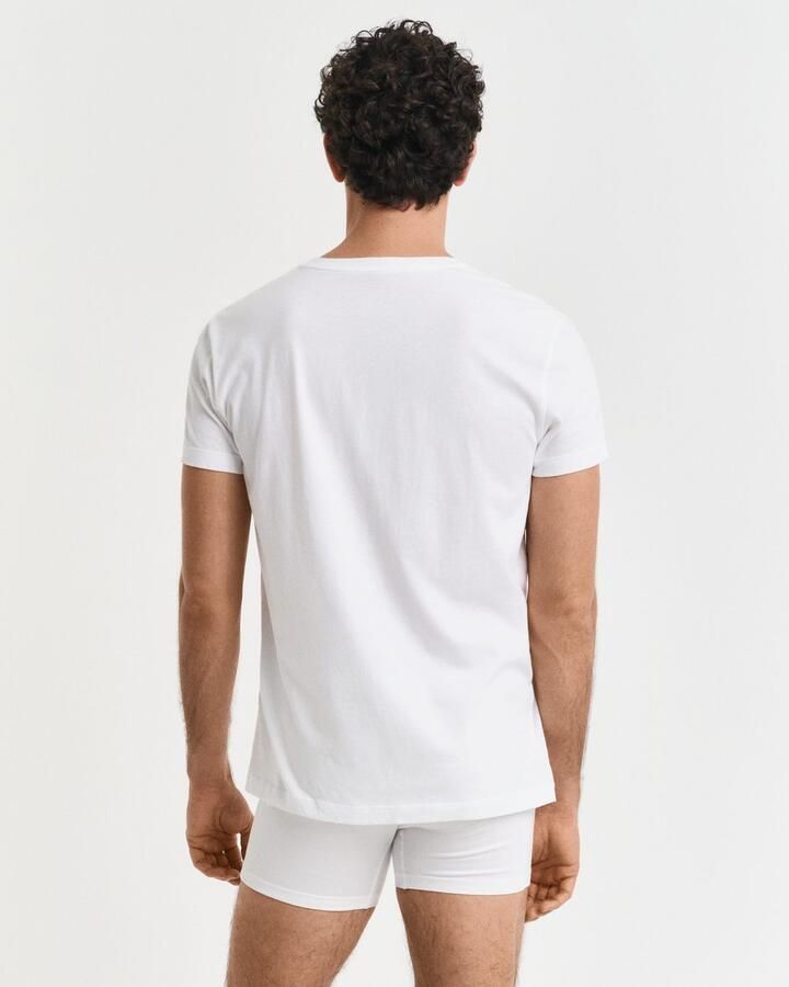 Gant Pyjama's nachthemden Set van 2 lounge T-shirts met ronde hals - Foto 3