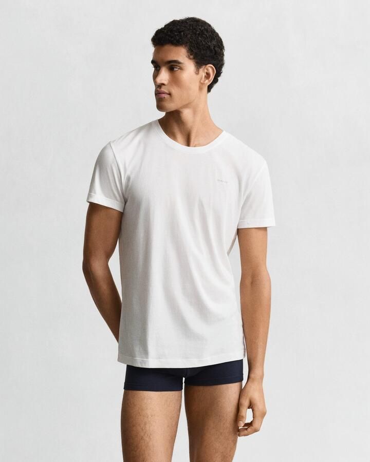 Gant Pyjama's nachthemden Set van 2 lounge T-shirts met ronde hals - Foto 8