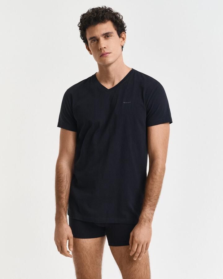 Gant Shirt met korte mouwen V-NECK T-SHIRT 2-PACK