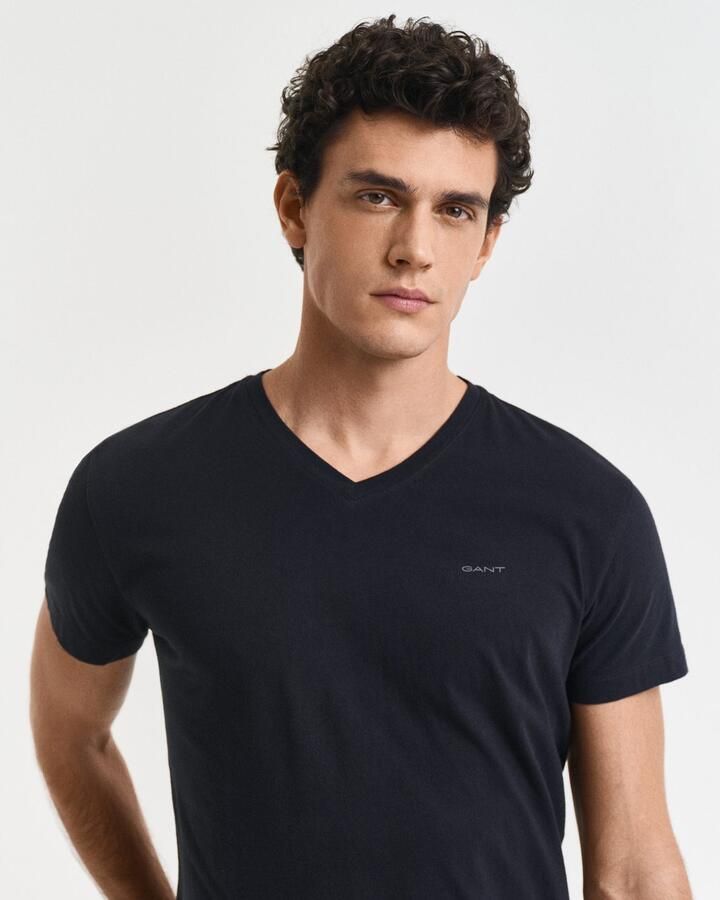 Gant Shirt met korte mouwen V-NECK T-SHIRT 2-PACK - Foto 3