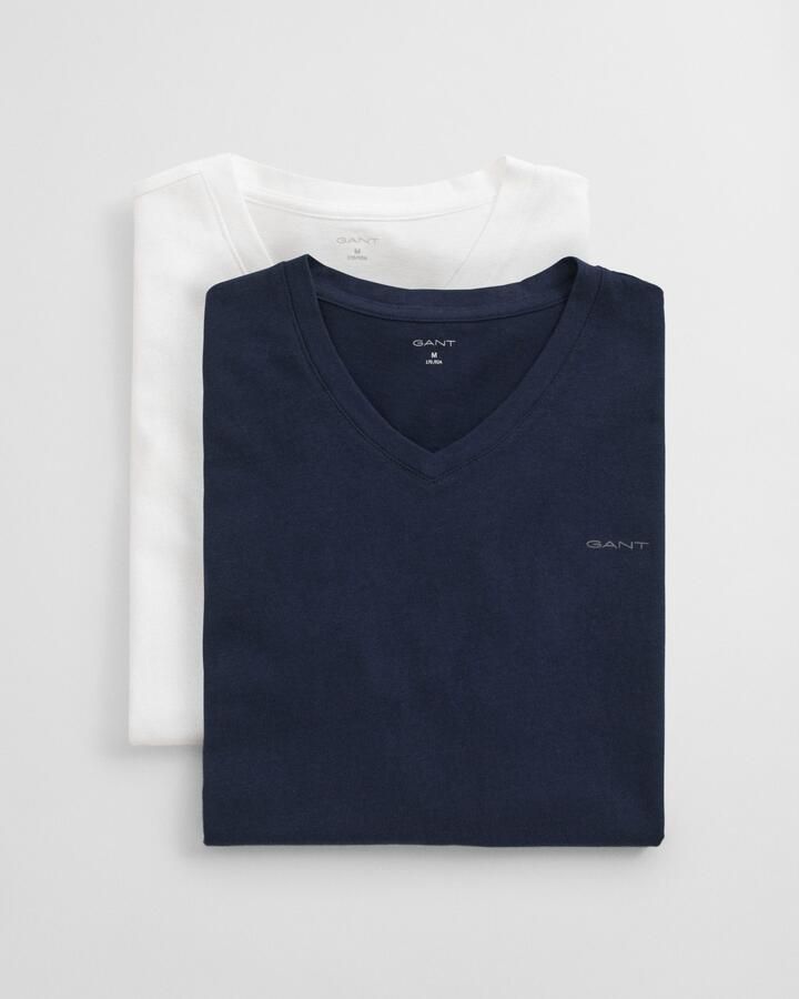 Gant Shirt met korte mouwen V-NECK T-SHIRT 2-PACK - Foto 7