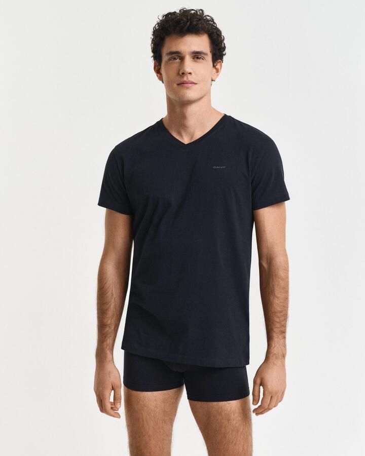 Gant Shirt met korte mouwen V-NECK T-SHIRT 2-PACK