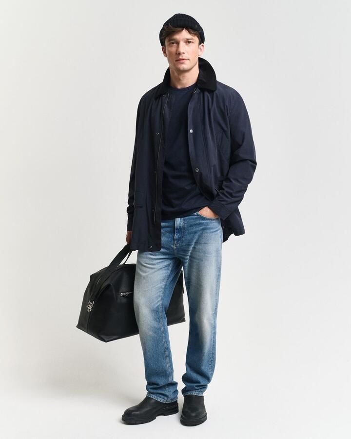 Gant Shirt met lange mouwen REG SHIELD LS T-SHIRT met logoborduursel op borsthoogte - Foto 4