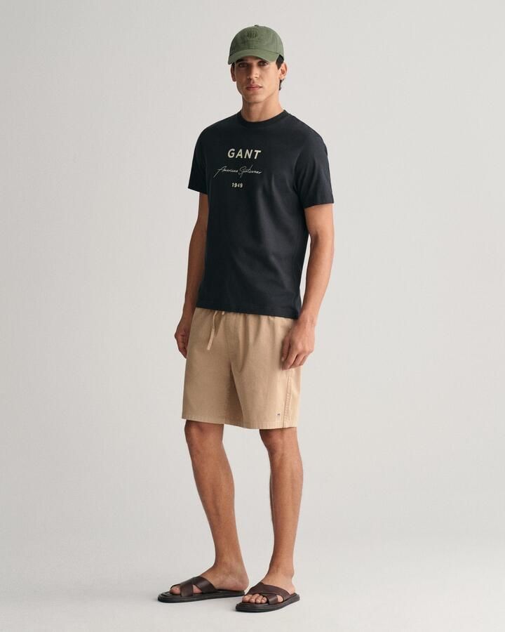 Gant Short DRAWSTRING LOGO SHORTS met elastische band en rijgkoord - Foto 5