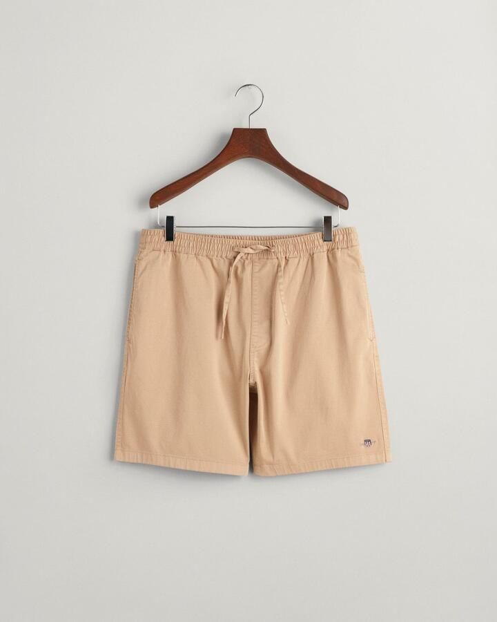Gant Short DRAWSTRING LOGO SHORTS met elastische band en rijgkoord - Foto 4