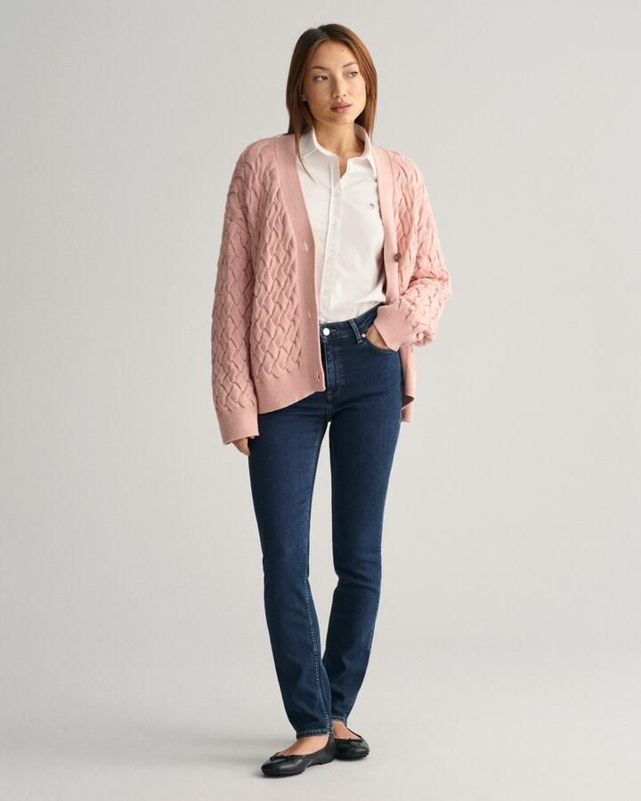 Gant Slim fit jeans SLIM SUPER STRETCH JEANS 5-pocket stijl hoog elastisch - Foto 4