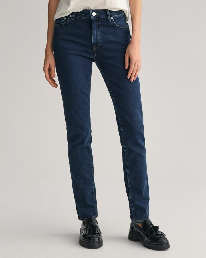 Gant Slim fit jeans SLIM SUPER STRETCH JEANS 5-pocket stijl hoog elastisch - Foto 5