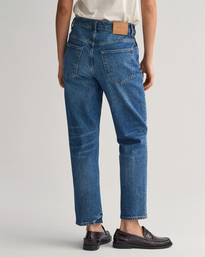 Gant Straight jeans STRAIGHT CROPPED JEANS Verkorte jeans met rechte pijp - Foto 2