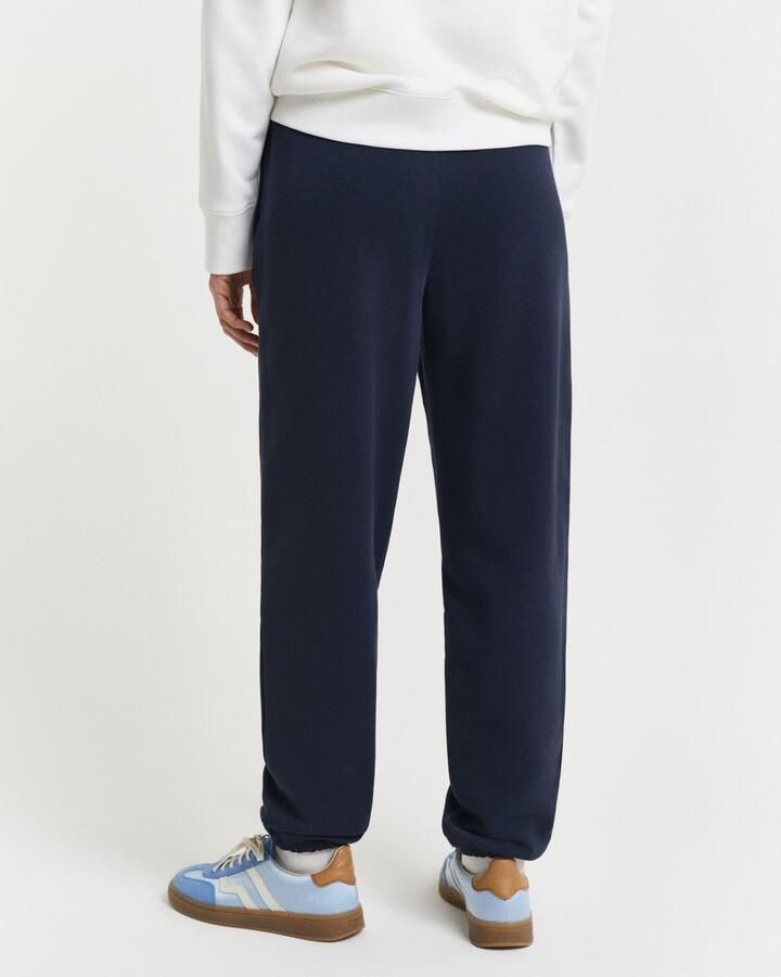Gant Sweatbroek REG SHIELD SWEATPANTS Elastische taille met koordel - Foto 6