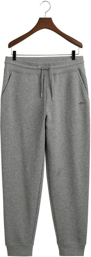 Gant Sweatbroek REG SHIELD SWEATPANTS met logo-borduurwerk onder de boord - Foto 6