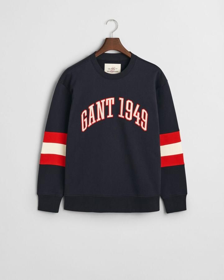Gant Sweatshirt COLORBLOCK SLEEVE CNECK Color Blocked details unisex - Foto 2