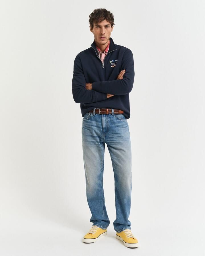 Gant Sweatshirt GRAPHIC HALF ZIP - Foto 3