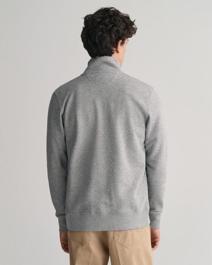 Gant Sweatvest REG SHIELD FULL ZIP SWEAT met logoborduursel op borsthoogte - Foto 12