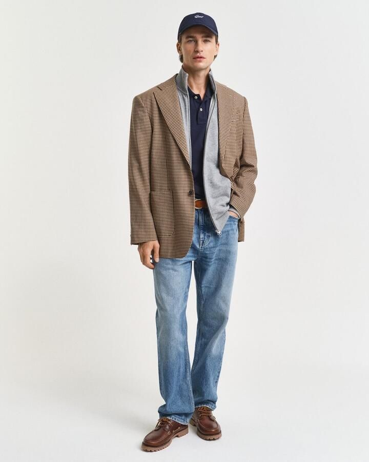 Gant Sweatvest REG SHIELD FULL ZIP SWEAT met logoborduursel op borsthoogte - Foto 15