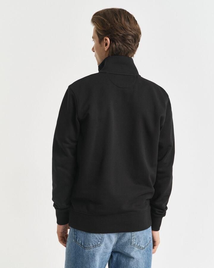 Gant Sweatvest REG SHIELD FULL ZIP SWEAT met logoborduursel op borsthoogte