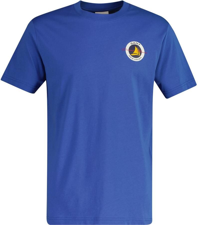 Gant T-shirt GRAPHIC SS T-SHIRT met een grote print