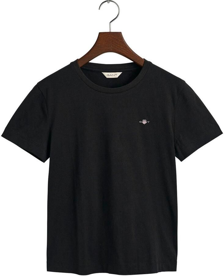 Gant T-shirt REG SHIELD KA T-SHIRT met een klein geborduurd wapenschild op de borst