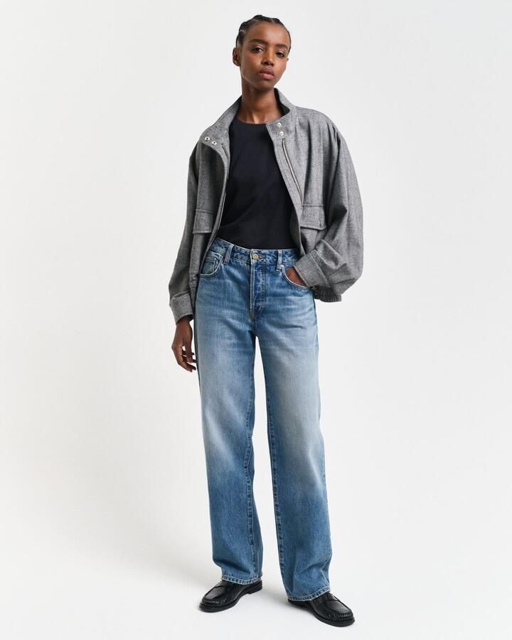 Gant T-shirt REG SHIELD KA T-SHIRT met een klein geborduurd wapenschild op de borst - Foto 8