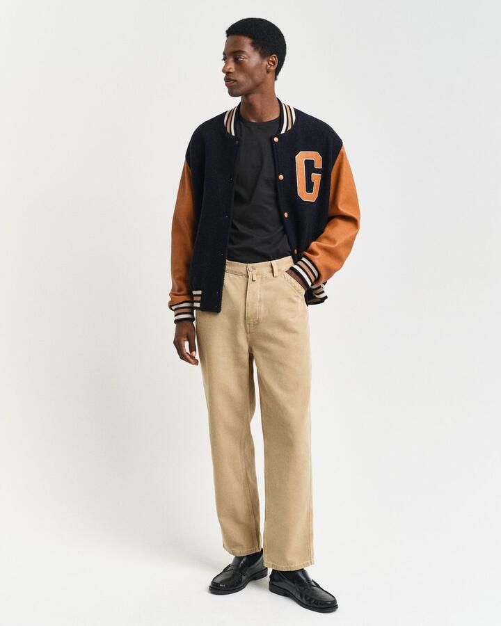 Gant T-shirt SLIM SHIELD SS T-SHIRT met logoborduursel op borsthoogte - Foto 8