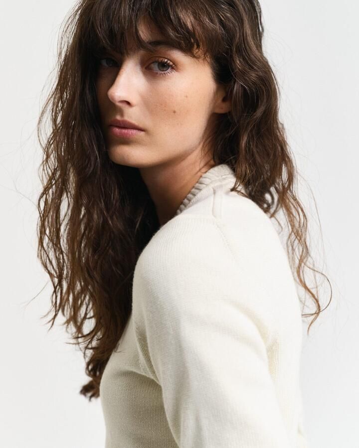 Gant Trui met ronde hals CLASSIC COTTON C-NECK - Foto 3