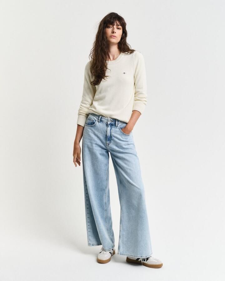 Gant Trui met ronde hals CLASSIC COTTON C-NECK - Foto 4