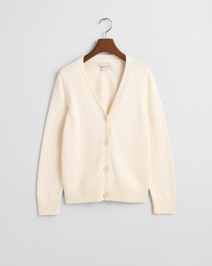 Gant Gebreid vest met labelstitching - Foto 7