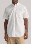 Gant Casual wit overhemd met korte mouwen White Heren - Thumbnail 3