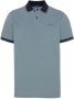 Gant poloshirt normale fit blauw effen Pima katoen - Thumbnail 1