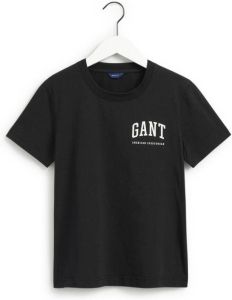 Gant Shirt met ronde hals Retro Shield T-Shirt met logoprint